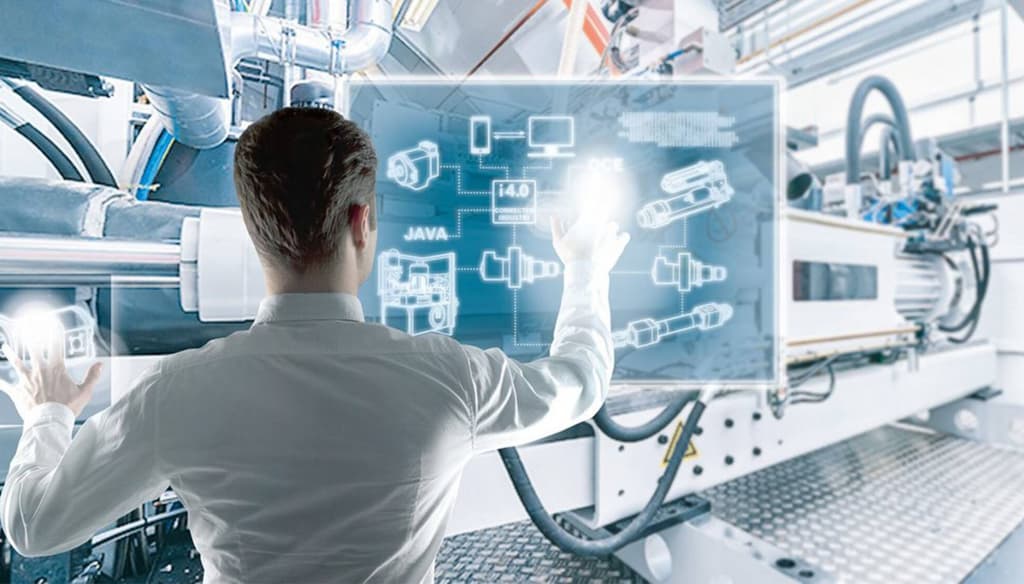 Industrie 4.0 : nous développons des solutions qui permettent aux machines de communiquer entre elles.