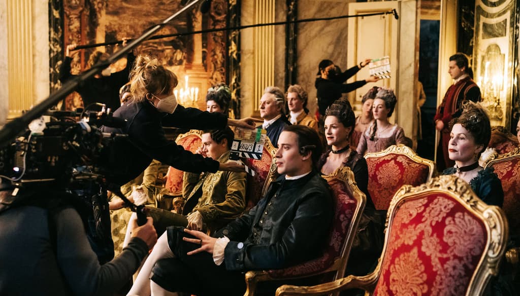 Tournage de la série Marie-Antoinette SAISON 2 pour CANAL +