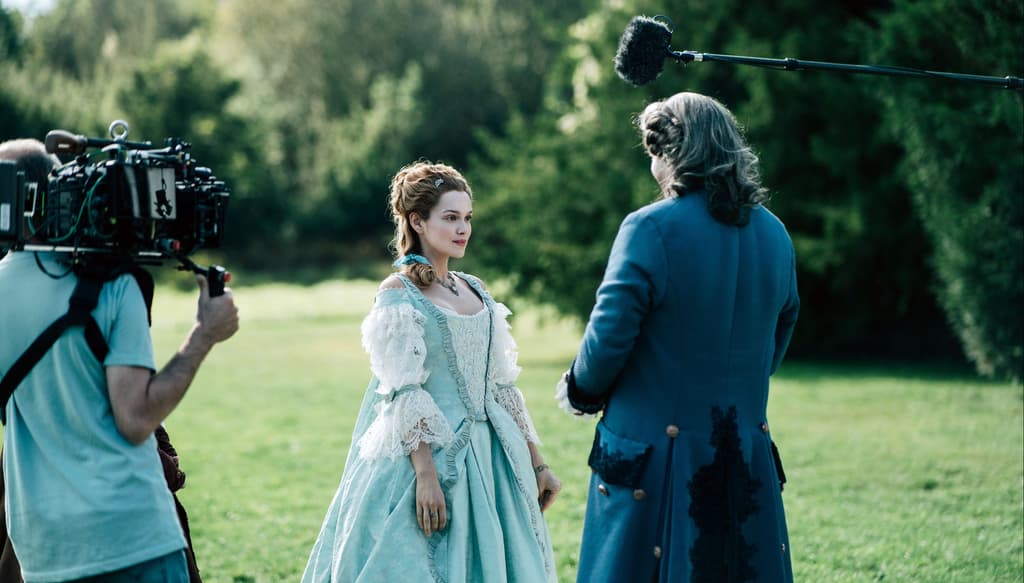 Tournage de la série Marie-Antoinette SAISON 2 pour CANAL+