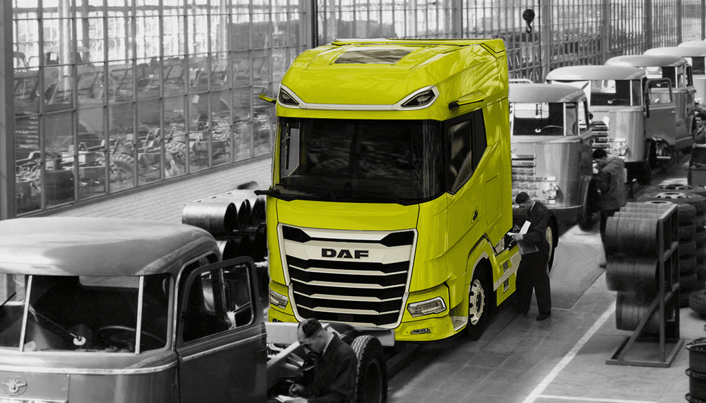 DAF produit des camions depuis 75 ans