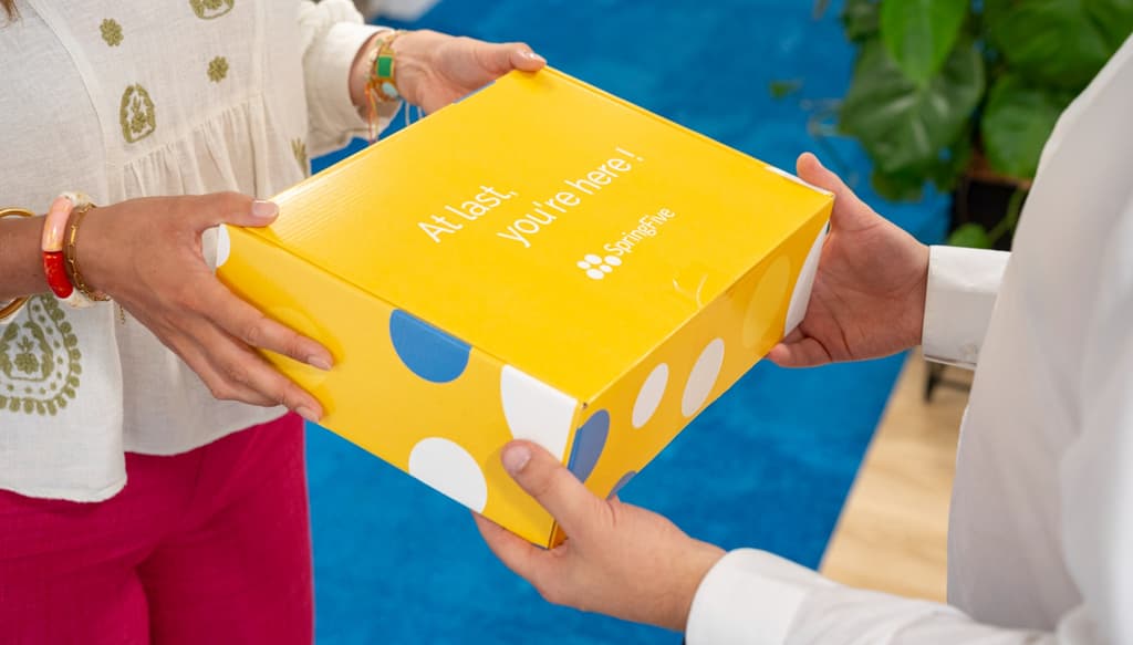 Le Welcome Pack vous est remis à votre arrivée. Il contient de nombreux goodies !