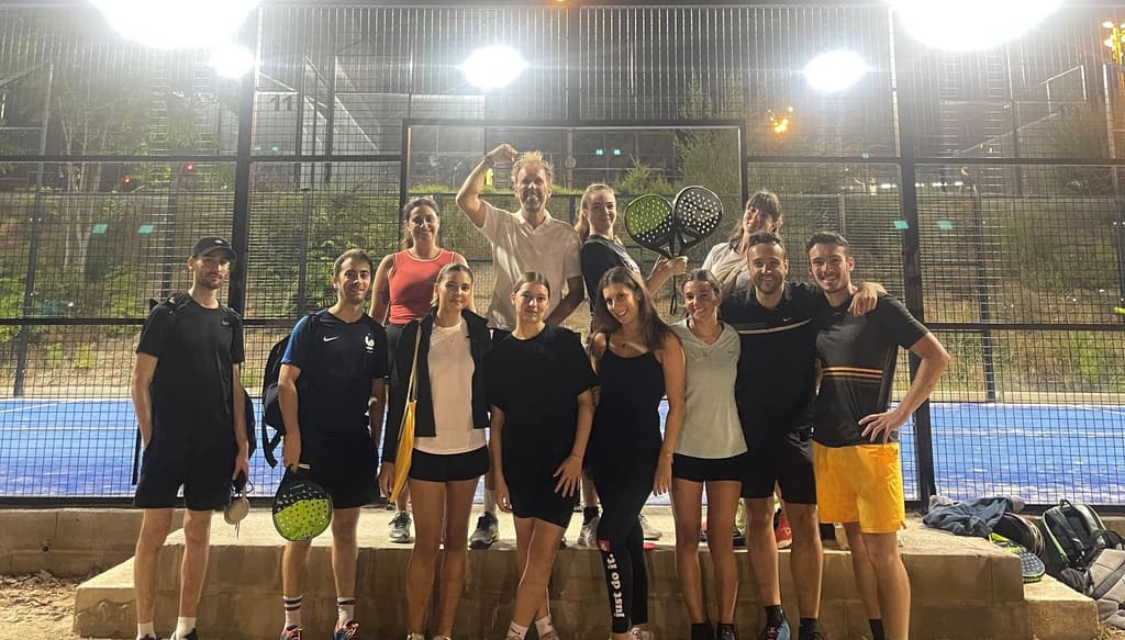 Afterwork Padel avec les équipes à Barcelone - Septembre 2024