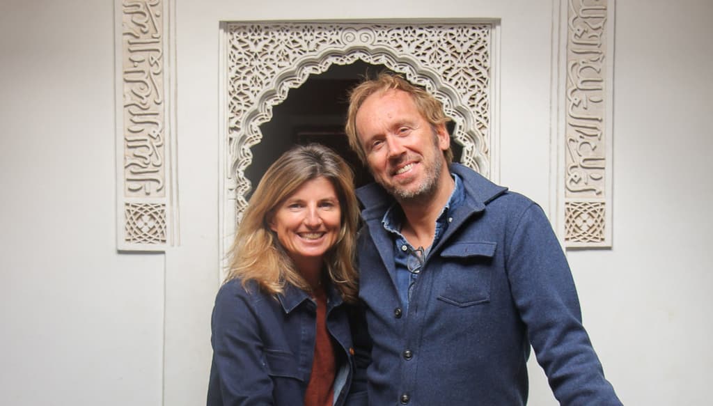 Séminaire à Marrakech - David et Géraldine, fondateurs de Villanovo.