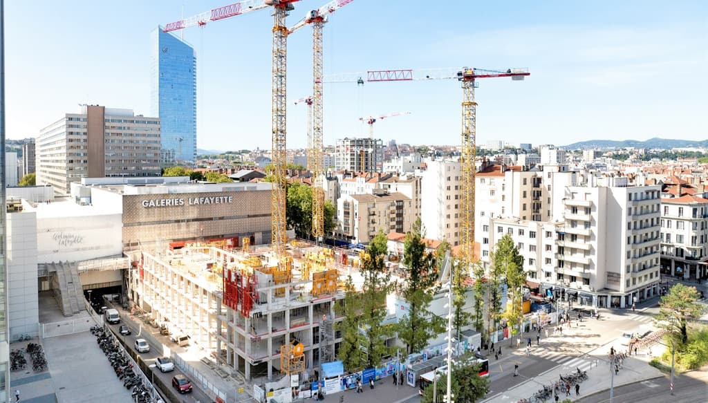 Chantier KI - Lyon Part Dieu - © Photec