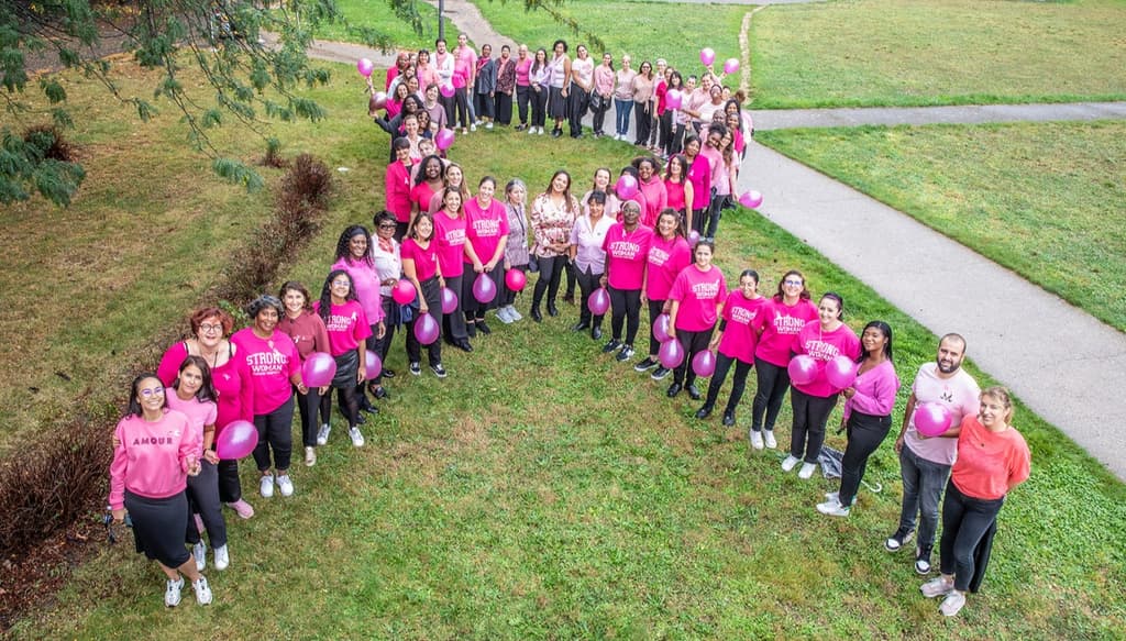 Le Département et ses agent·e·s uni·e·s pour soutenir la lutte contre le cancer du sein