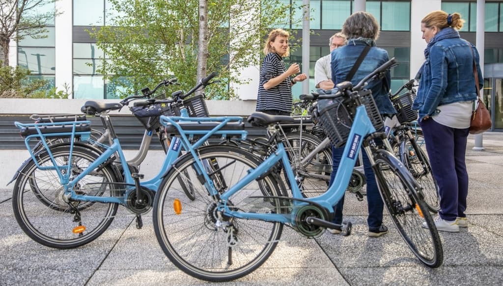 Le Département met à disposition des agent·e·s des vélos à assistance électrique
