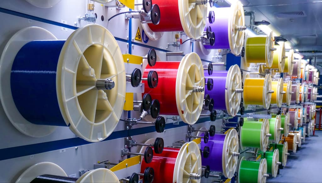Coloration de la fibre optique - ASN
