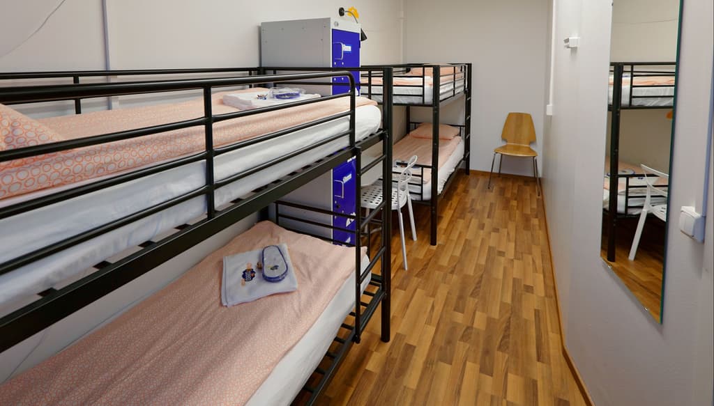 Small dormitory room