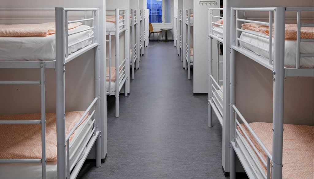 Large dormitory room