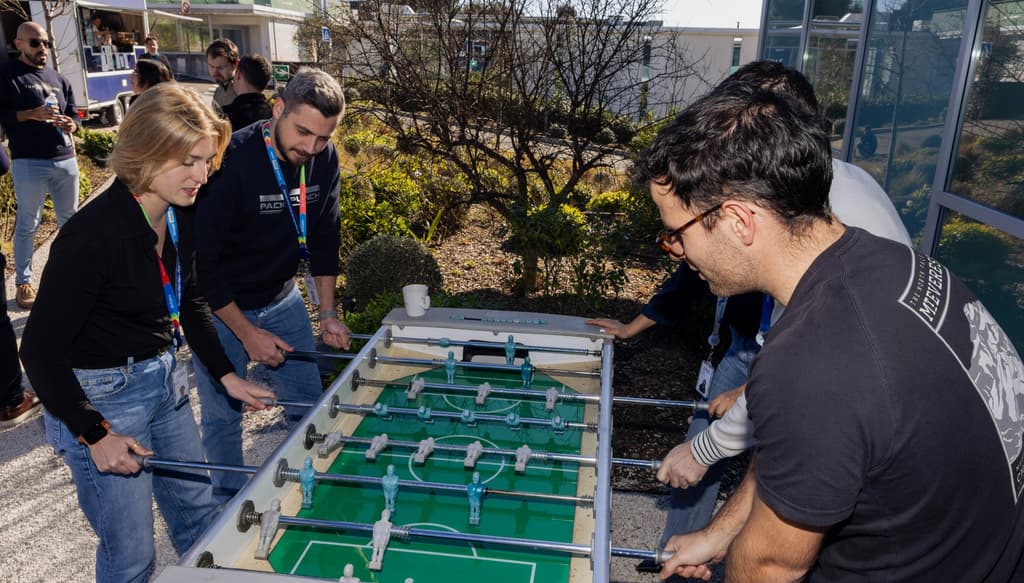 Team building moment