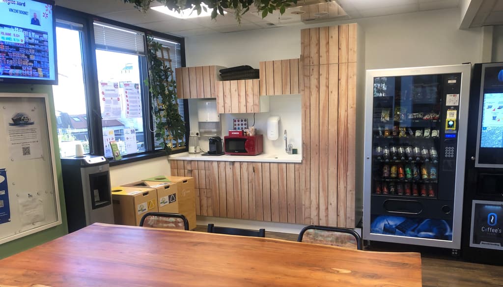 Siège : une de nos cafétérias