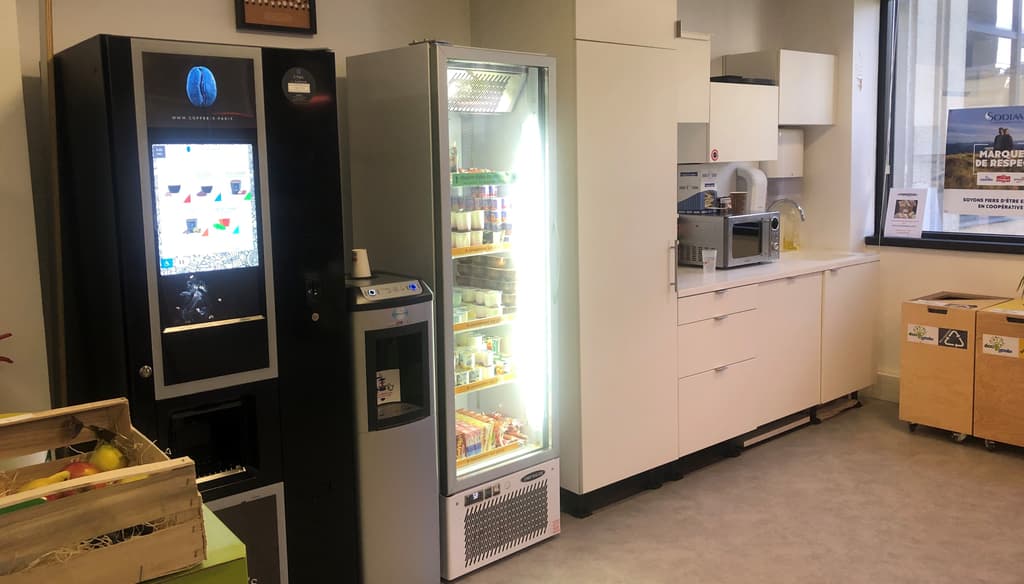 Siège : une de nos cafétérias