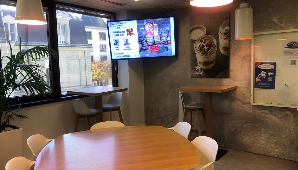 Siège : une de nos cafétérias