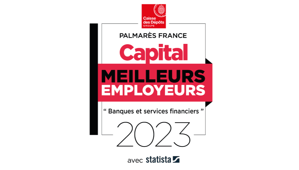 Capital Meilleurs Employeurs "Banques et services financiers" 2023 - Caisse des Dépôts