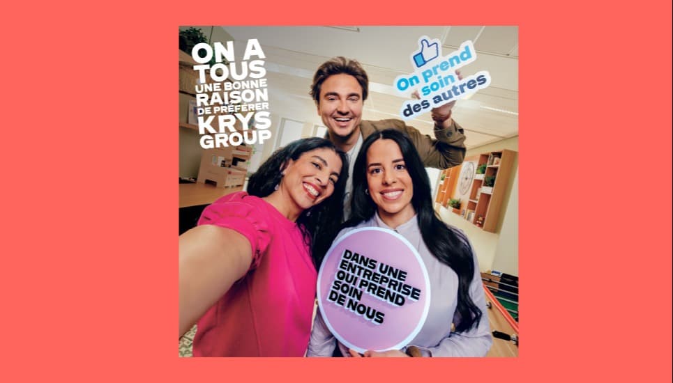 Zéro filtre et 100% de bonne humeur : nos équipes se prêtent au jeu du selfie pour la nouvelle campagne marque employeur KRYS GROUP !