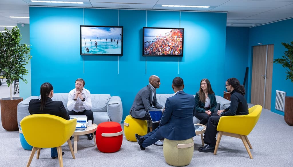 Collaborateurs au Technopole Les Dunes à Fontenay-sous-Bois