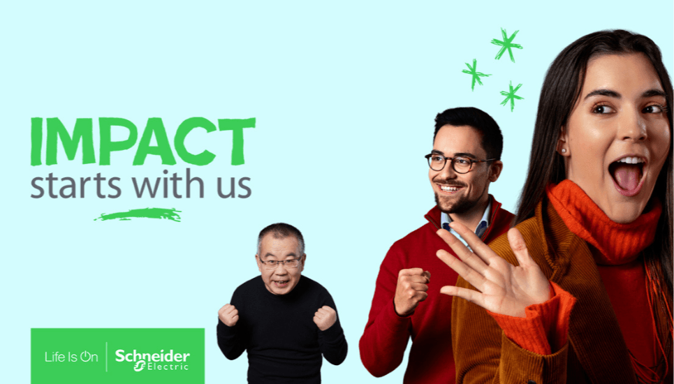 Proposition de valeur employés Schneider Electric : IMPACT Starts With us !