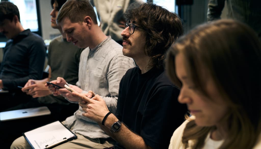 All-hands meeting