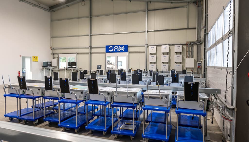 Ein Blick in einen Teil unserer Produktion
