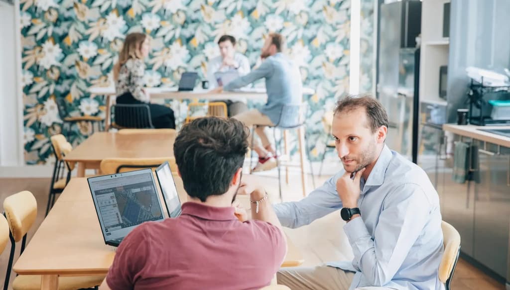Nos bureaux, au centre de Paris, sont partagés avec d'autres startups de la Suntech : un environnement très stimulant !