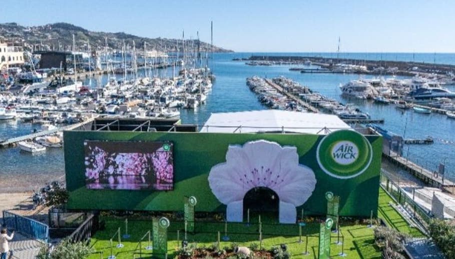 Air Wick team in Italy wrapped up a standout brand activation at Sanremo Festival bringing signature freshness to the City of Flowers.