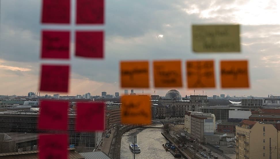 Blick aus dem Berliner Büro