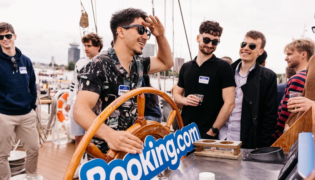 Booking.com Boat Party