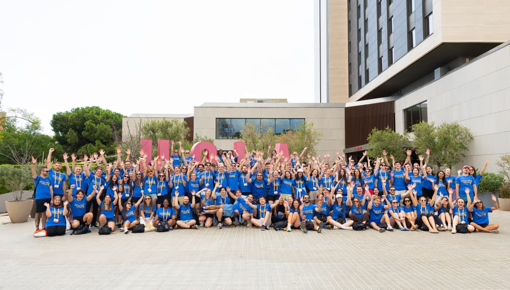 The full team gathered together during our annual GV Connect event