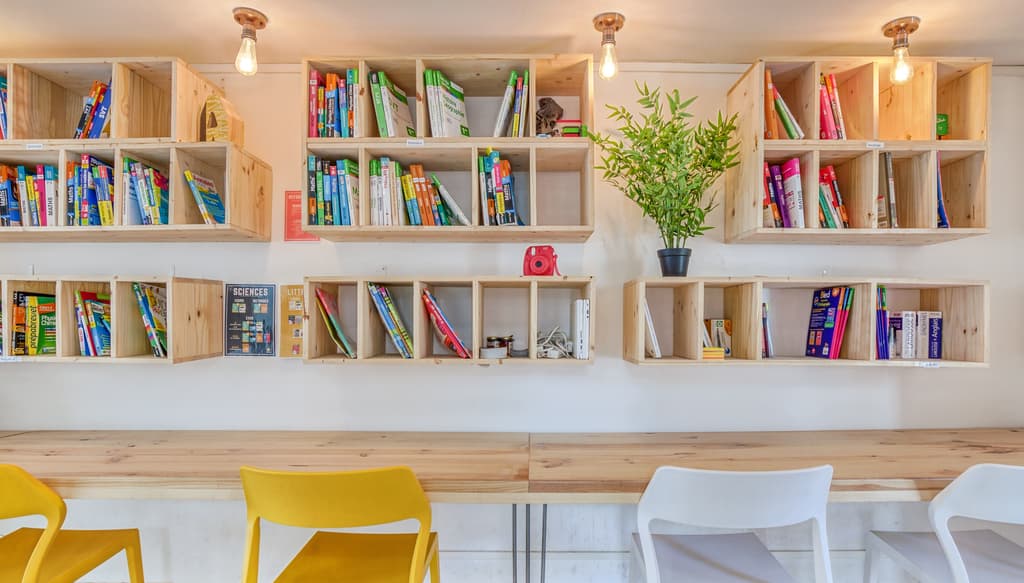 La bibliothĂšque de la Ruche de Villiers