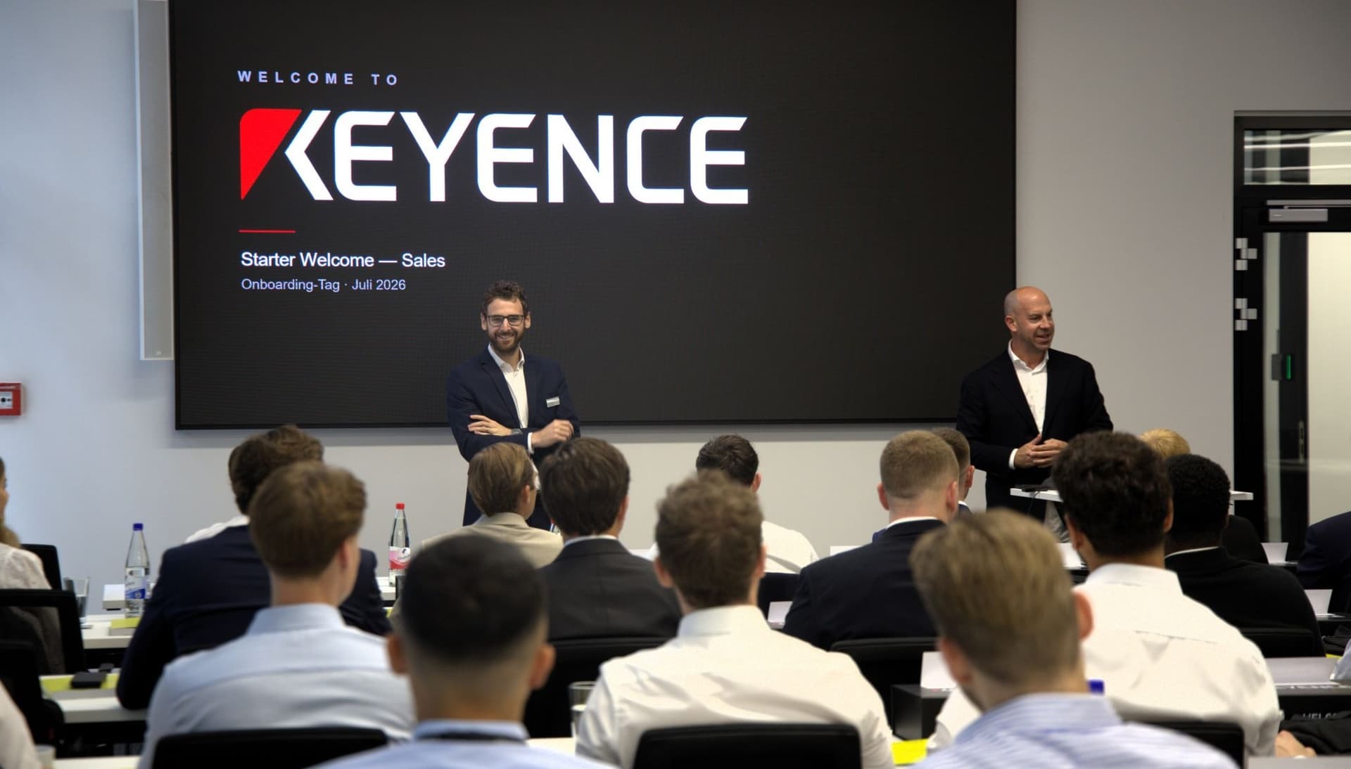 1. Tag bei KEYENCE