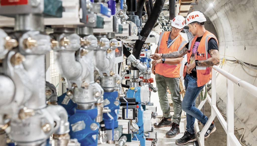 Vielfältige Möglichkeiten – beispielsweise im Tunnelbau.