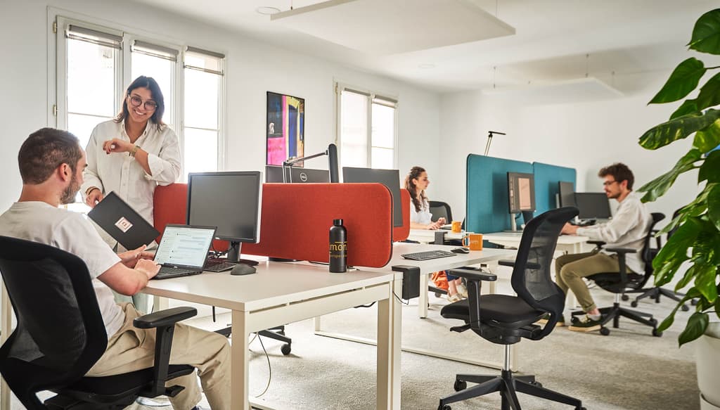 L'un des open space chez Artimon.
