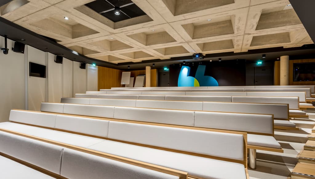 Our auditorium in our Paris office