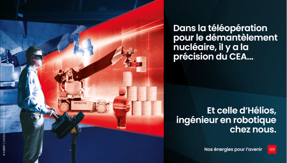 Téléopération pour le démantèlement nucléaire