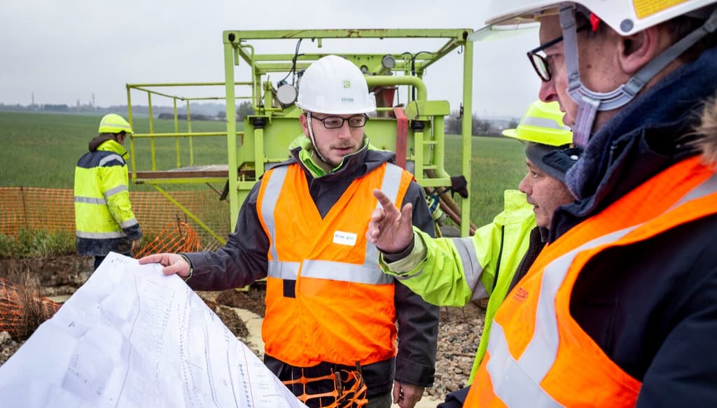 Chef de projet sur chantier