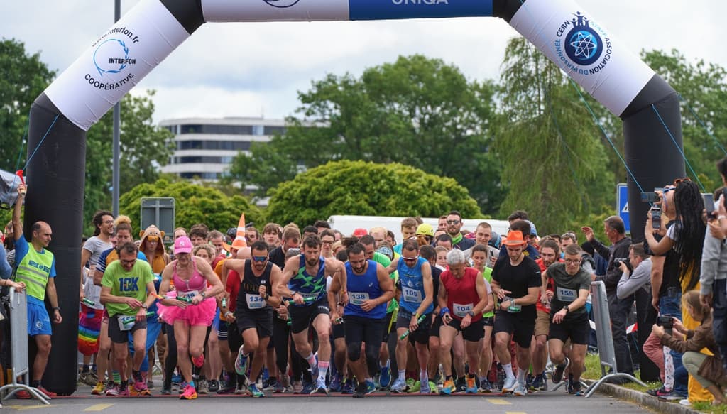Annual CERN Relay Race.