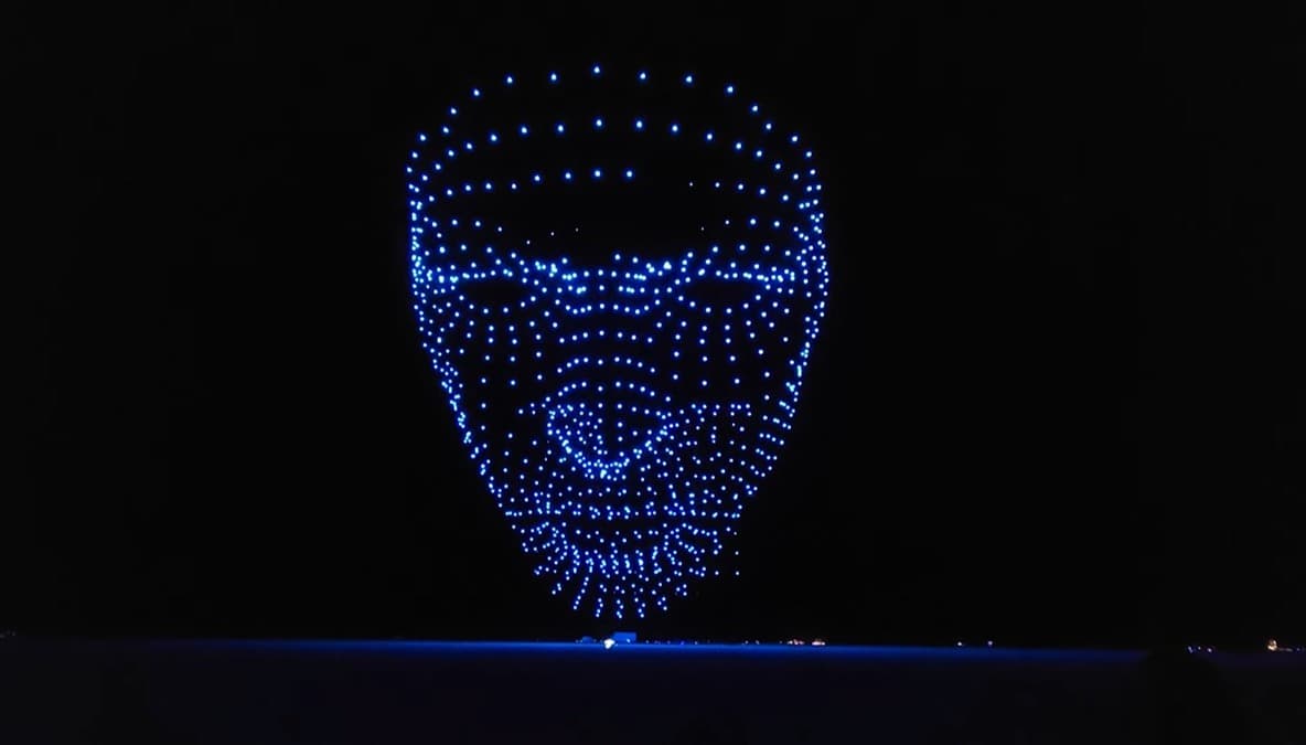 Drone light show