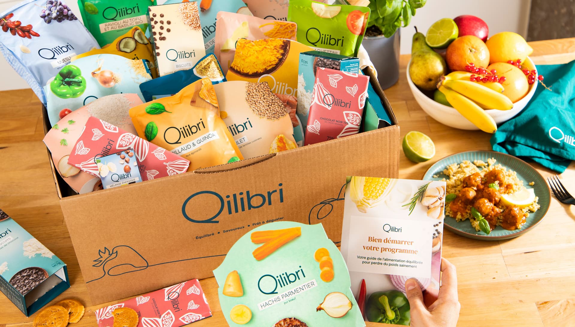 Votre alimentation personnalisée et clé en main, cuisinée en France, pour réapprendre à s'alimenter de manière équilibrée durablement.