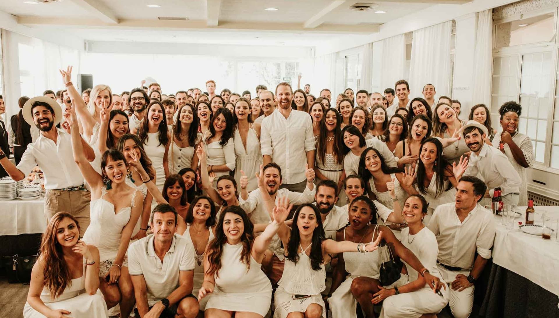 Our last Summer party: the White party