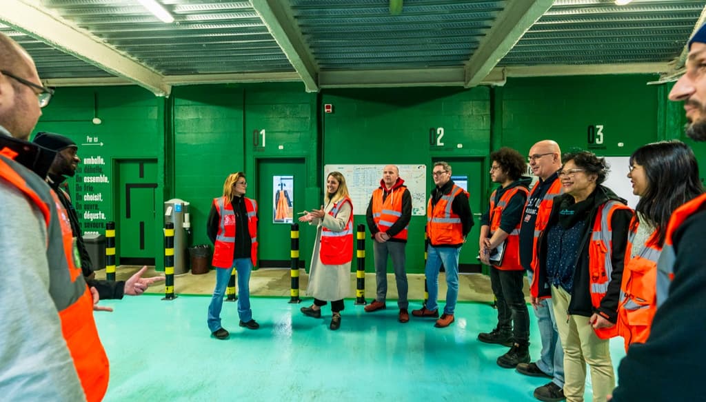 Briefing à l'Entrepôt