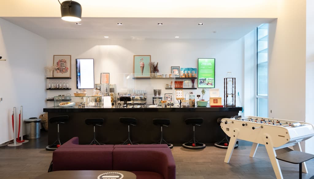 Espace de détente, siège social Issy-les-Moulineaux