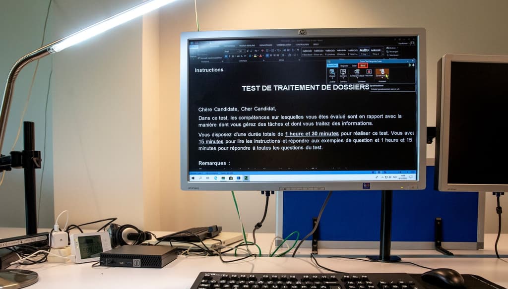 Test de traitement de dossiers