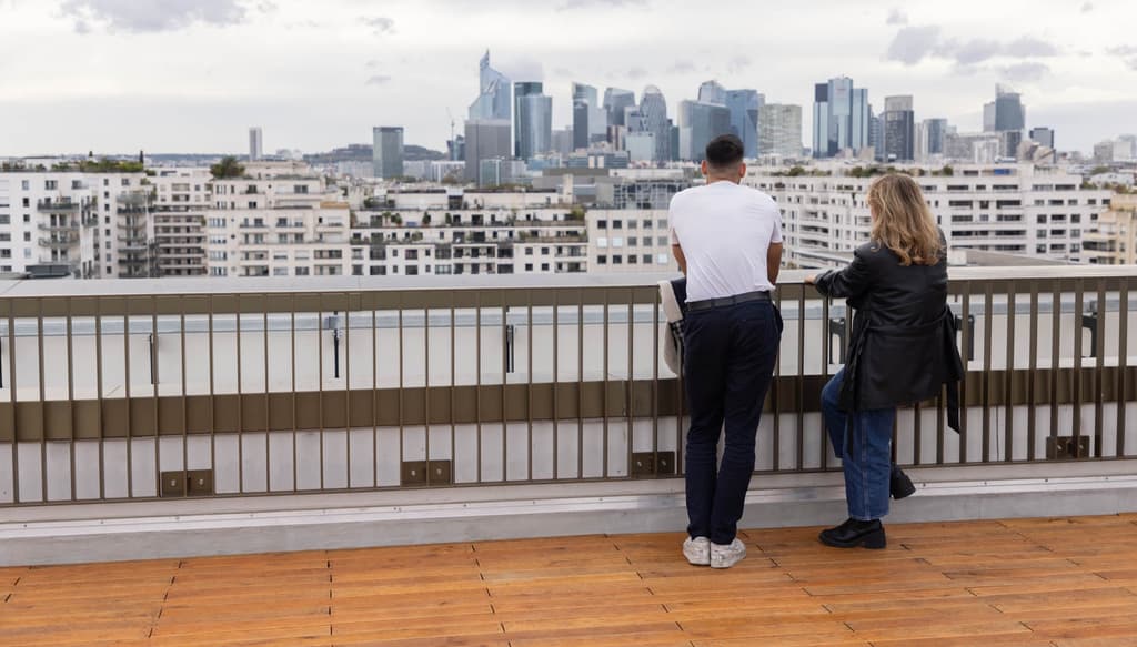 Pause sur notre rooftop !