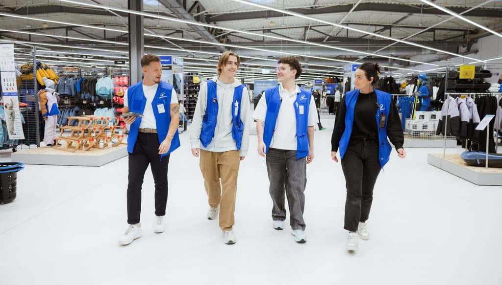 Decathlon ist Durchstarten.
