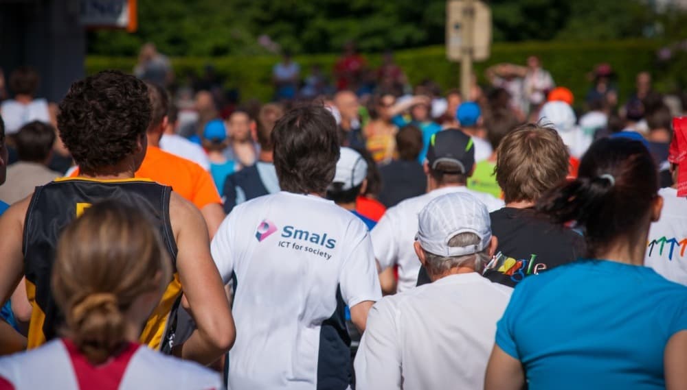 Every year, a Smals team participates in the 20 km of Brussels.