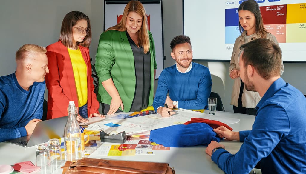 Lidl Headoffice - Gruppenmeeting