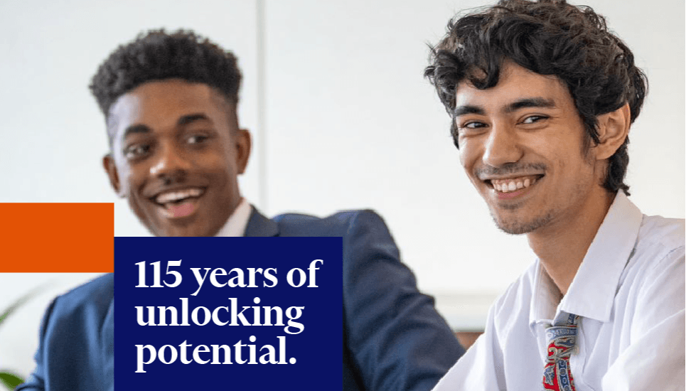 115 years of unlocking potential