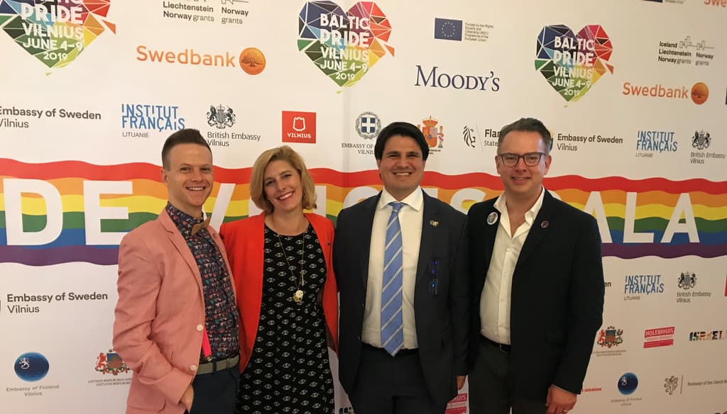 Moody's at the Baltic Pride in Vilnius!