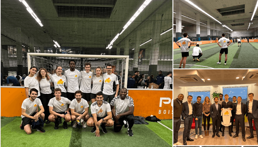 Unigrains à la 12e édition du tournoi de foot caritatif France Invest ! ⚽ ⚽