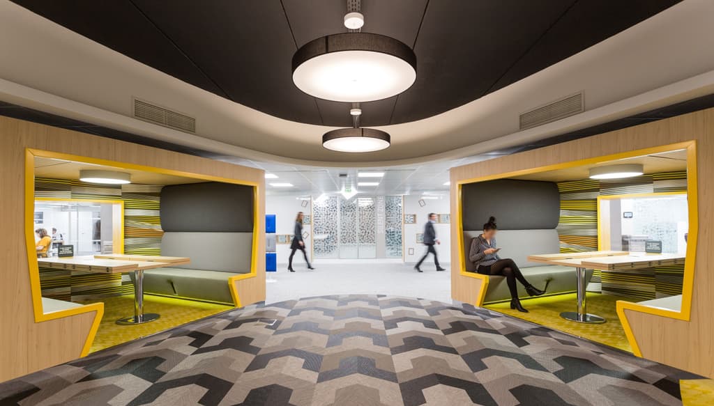 Espace de travail Neuflize OBC Paris
